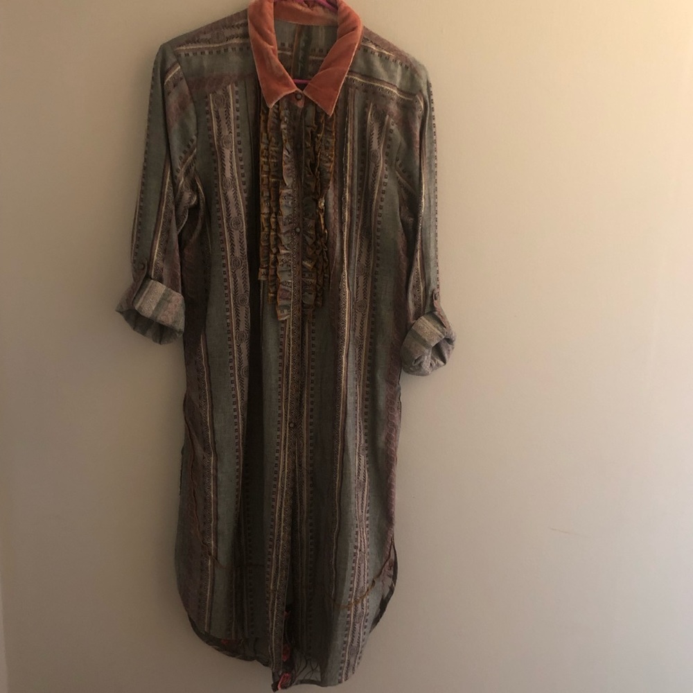 Aratta Silent Journey Boutique Duster blouse